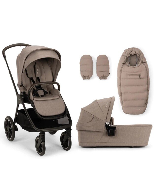 Nuna universalus 2in1 vežimėlio komplektas TRIV LX all-season Cedar 2