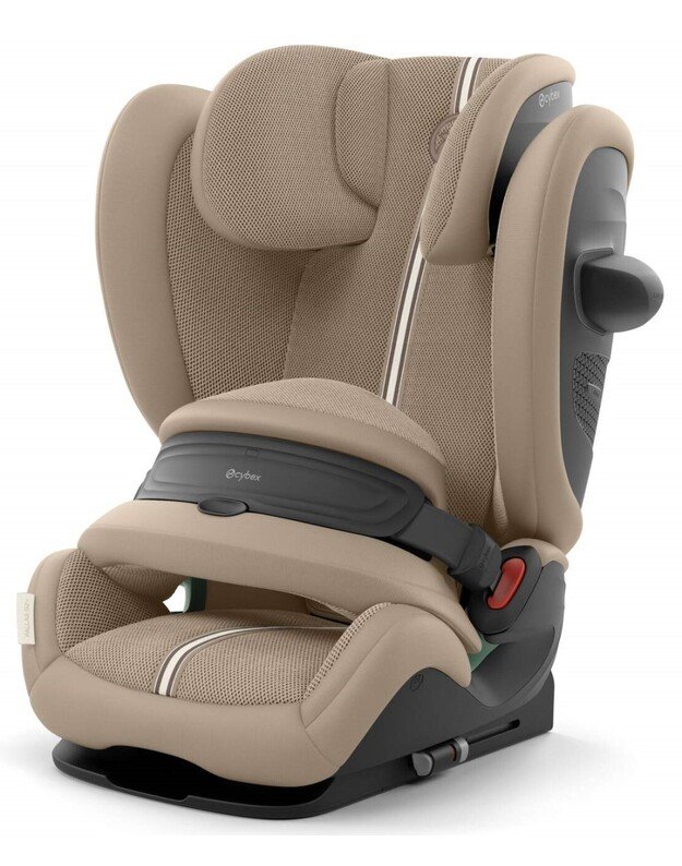 Cybex autokėdutė Pallas G2 76-150cm PLUS Almond Beige, smėlio spalvos