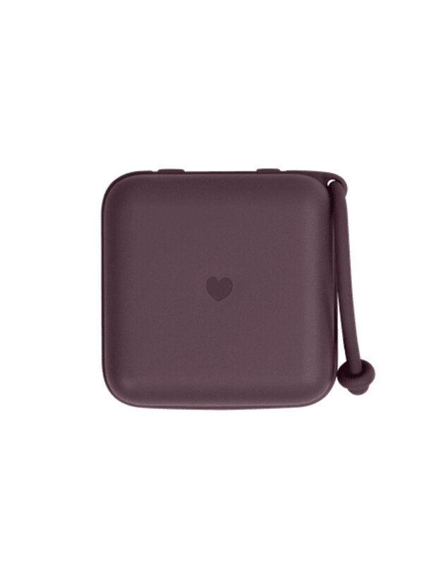 BIBS čiulptukų laikymo (sterilizavimo) dėžutė Plum, slyvinės spalvos 4