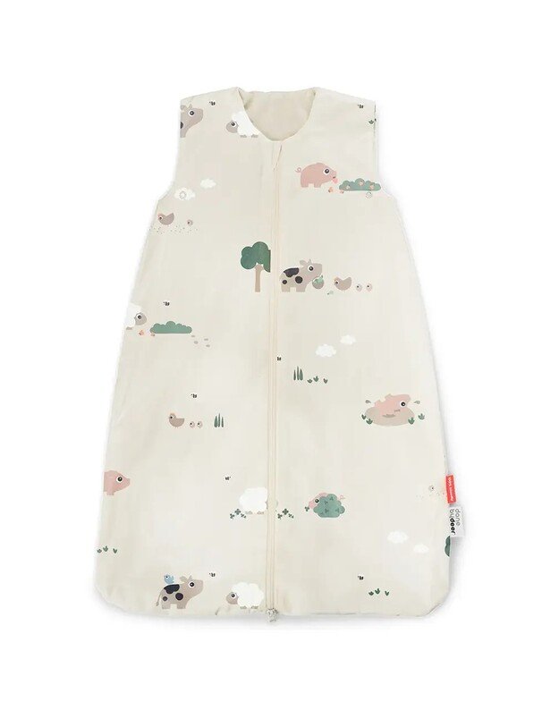 Done by Deer miegmaišis TOG 1.0 Tiny Farm 90cm, smėlio spalvos