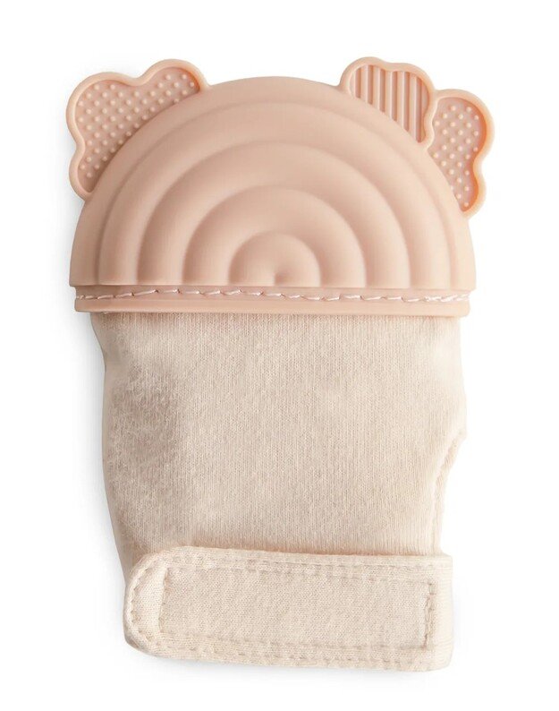 Mushie pirštinytė - kramtukas Rainbow