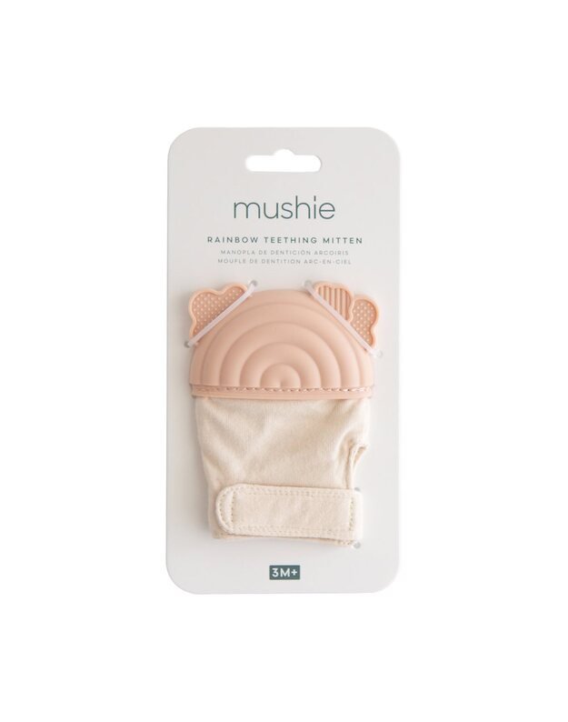 Mushie pirštinytė - kramtukas Rainbow 4