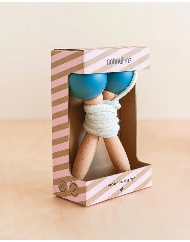 Nobodinoz medinė šokdynė THALASSA BLUE, mėlyna 3