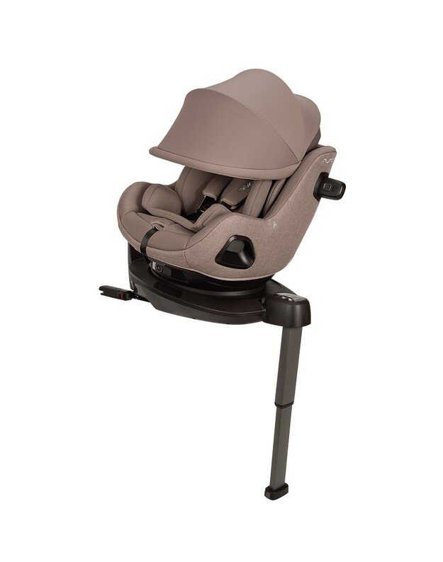 Nuna autokėdutė Pruu Aire 40-105cm Cedar, rusva 6