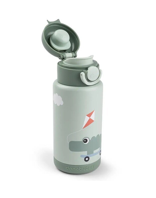 Done by Deer vaikiška termogertuvė Playground, 340ml, žalia 1