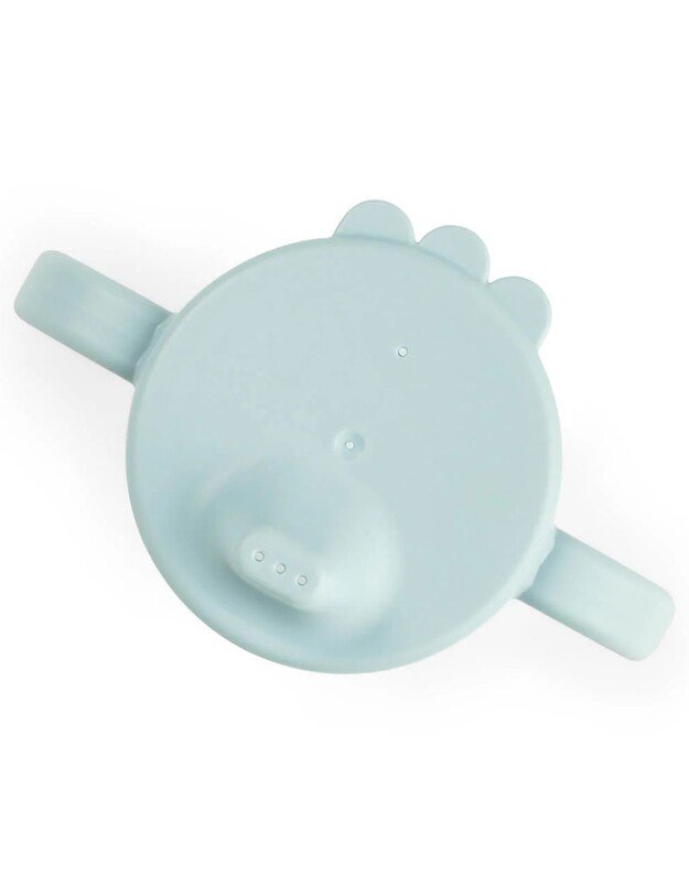 Done by Deer mokomoji gertuvė su snapeliu Tiny Farm, 260ml, mėlyna