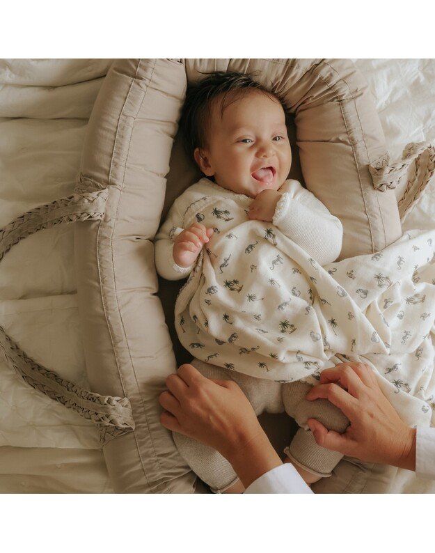 Elodie Details bambukinis muslino pledukas Garden Leo's Resort