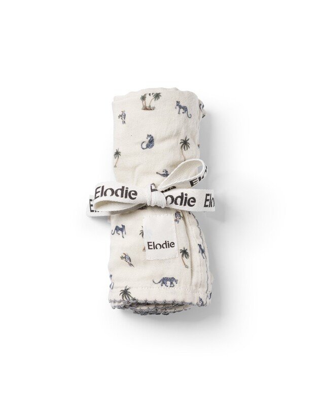 Elodie Details bambukinis muslino pledukas Garden Leo's Resort