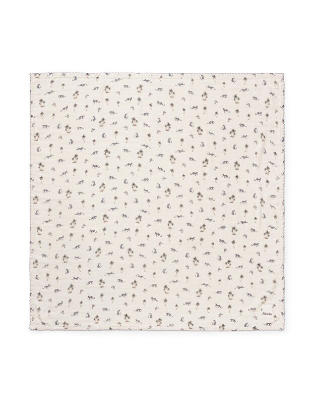 Elodie Details bambukinis muslino pledukas Garden Leo's Resort