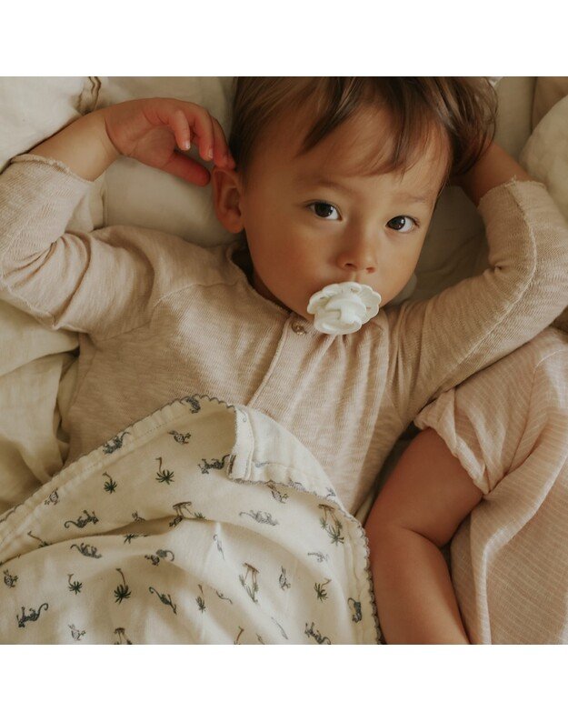 Elodie Details bambukinis muslino pledukas Garden Leo's Resort