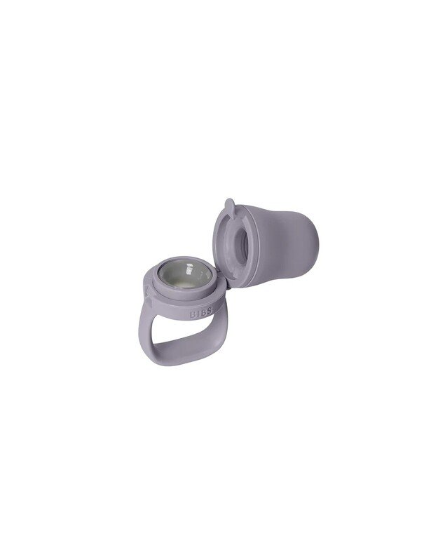 BIBS silikoninis šviežio maisto maitintuvas Fossil Grey, pilkas