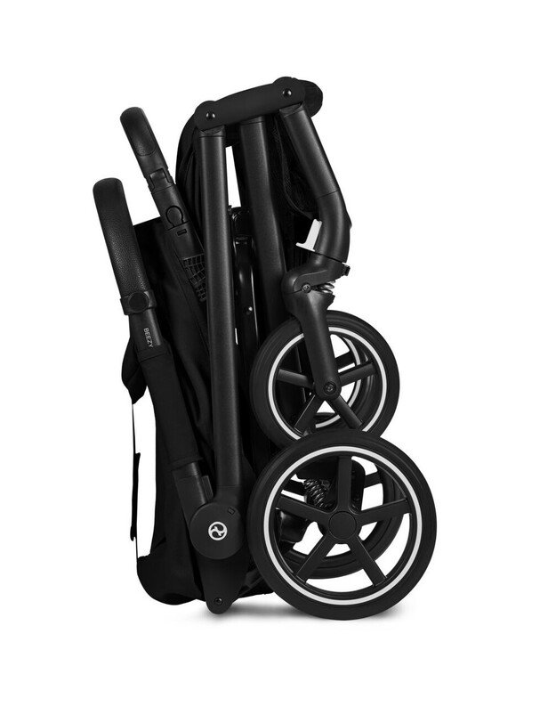 Cybex vežimėlis Beezy Magic Black, juodas