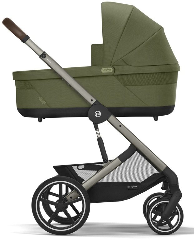Cybex 2in1 vežimėlio komplektas Balios S LUX TPE Moss Green, žalias
