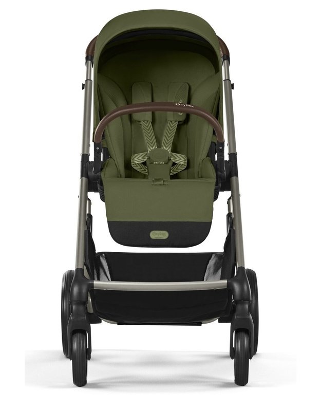 Cybex 2in1 vežimėlio komplektas Balios S LUX TPE Moss Green, žalias