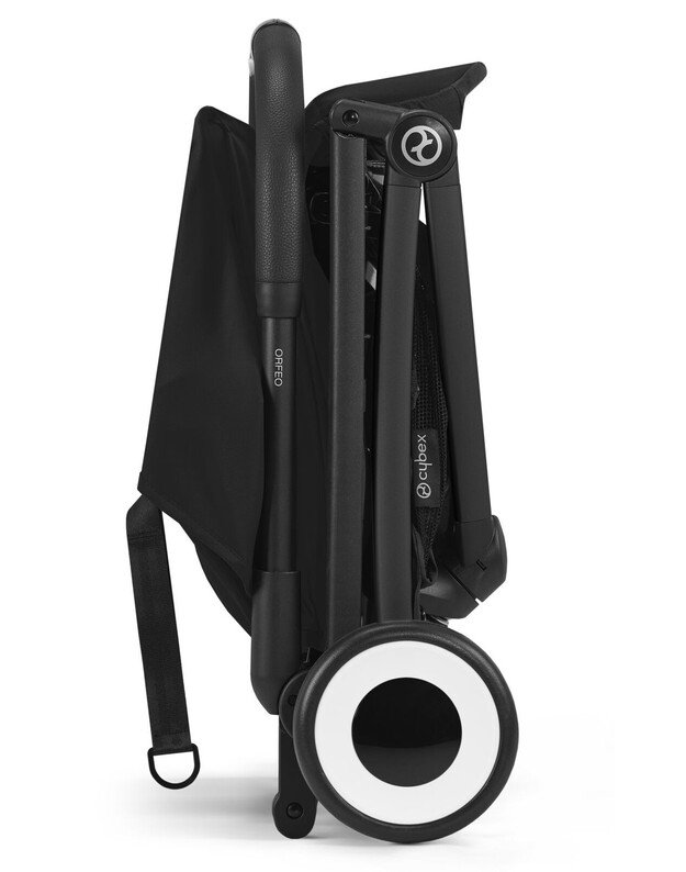 Cybex vežimėlis Orfeo BLK Magic Black, juodas 7