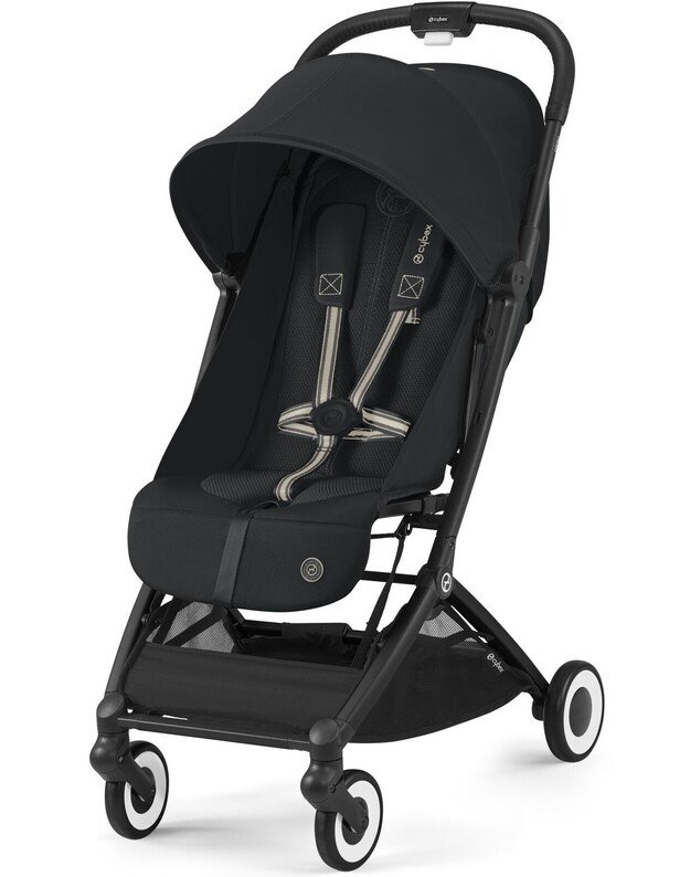 Cybex vežimėlis Orfeo BLK Magic Black, juodas