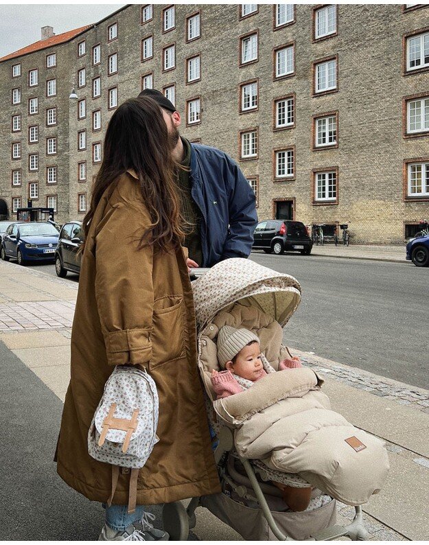 Elodie Details vežimėlio miegmaišis (vokelis) Pure Khaki, chaki spalvos 4