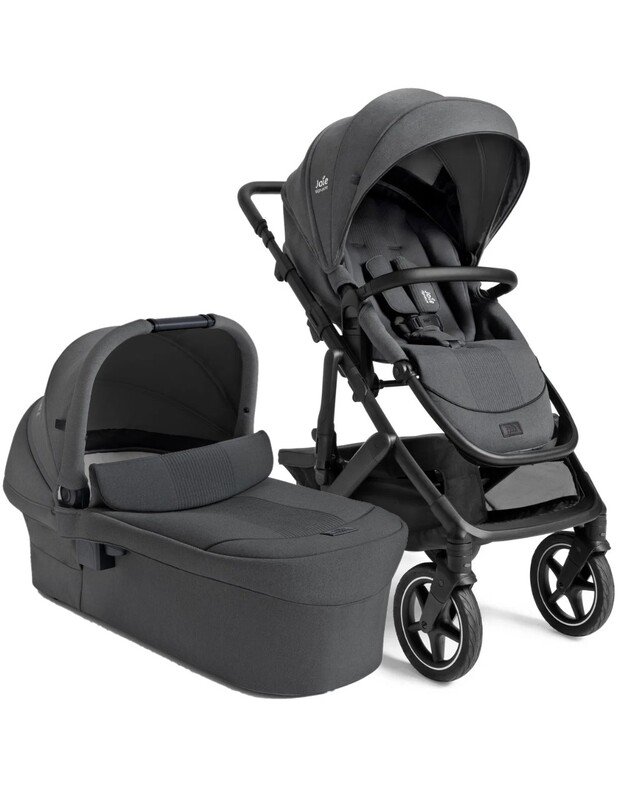 Joie Vinca Signature 2in1 vežimėlio komplektas Ebony, pilkas