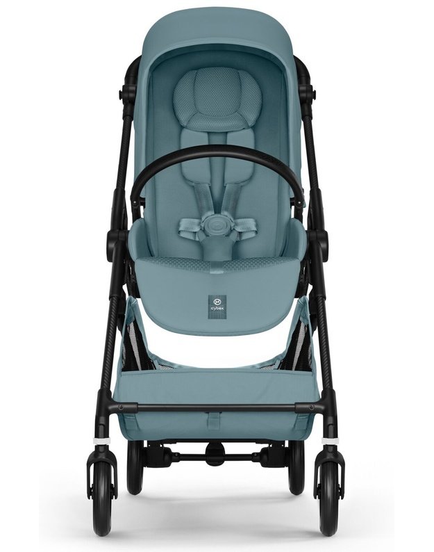 Cybex Melio Carbon vežimėlis Stormy Blue, melsvas