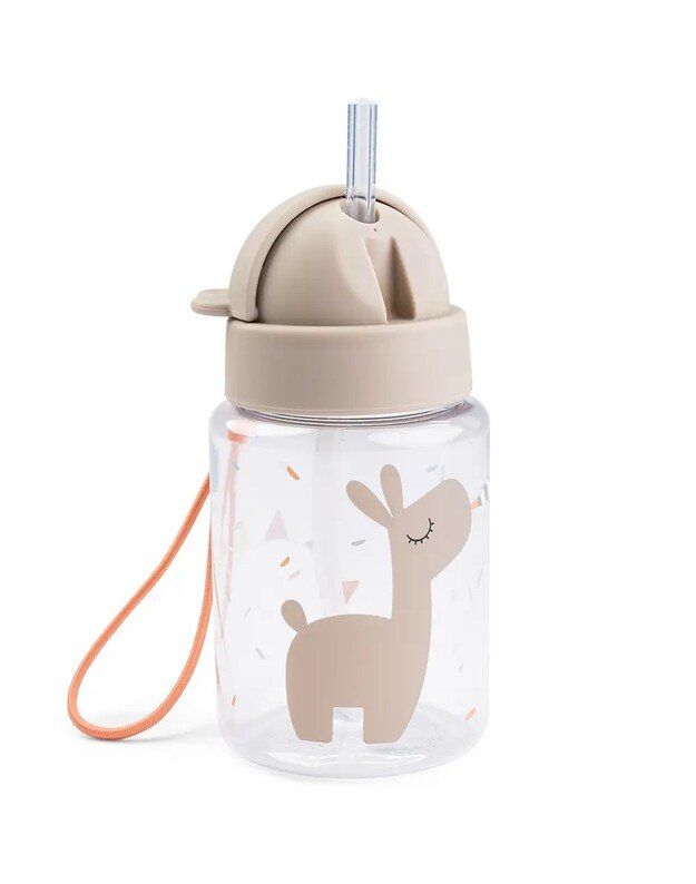 Done by Deer gertuvė su šiaudeliu Celebration, smėlio spalvos