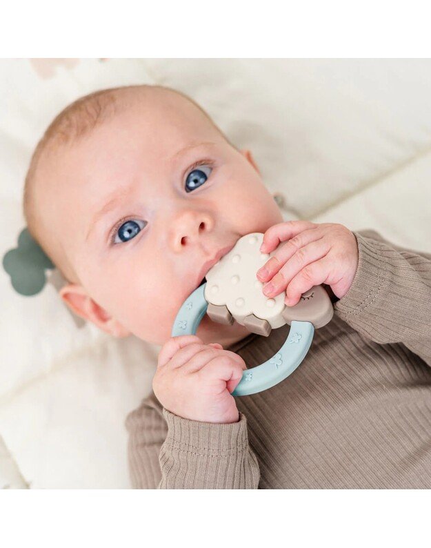 Done by Deer silikoninis kramtukas Sheepy, mėlynas 1