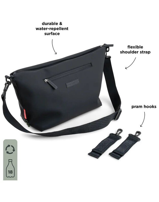 Done by Deer krepšys ant vežimėlio, juodas 1