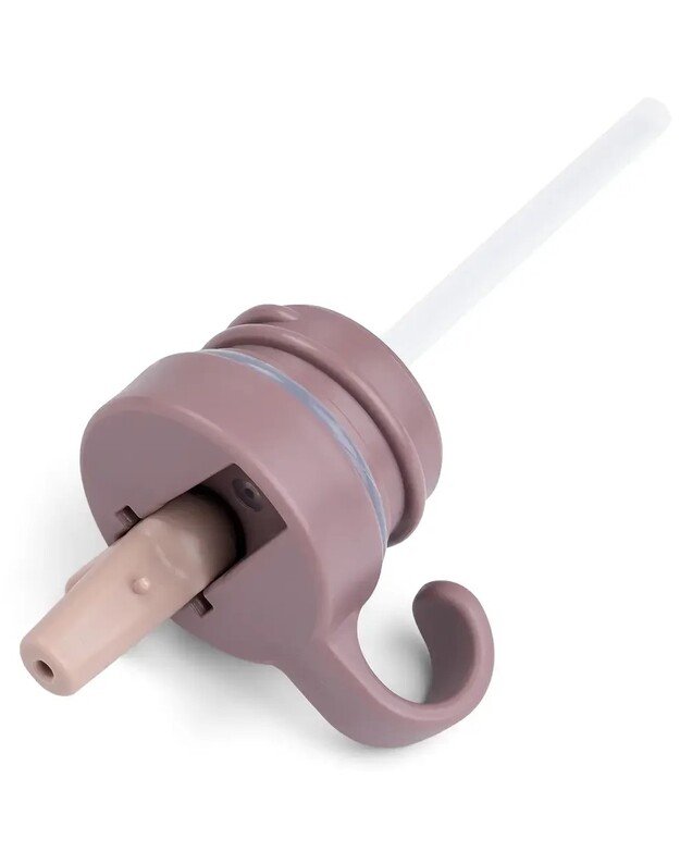 Done by Deer nerūdijančio plieno gertuvės su šiaudeliu atsarginis rinkinys, rausvas 1