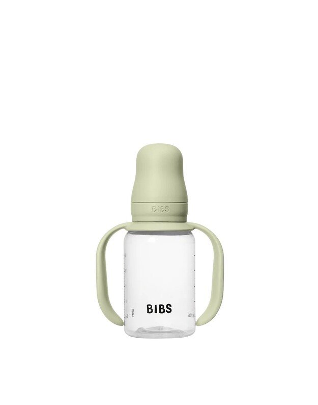 BIBS buteliukas - gertuvė su snapeliu Sage, žalias 1