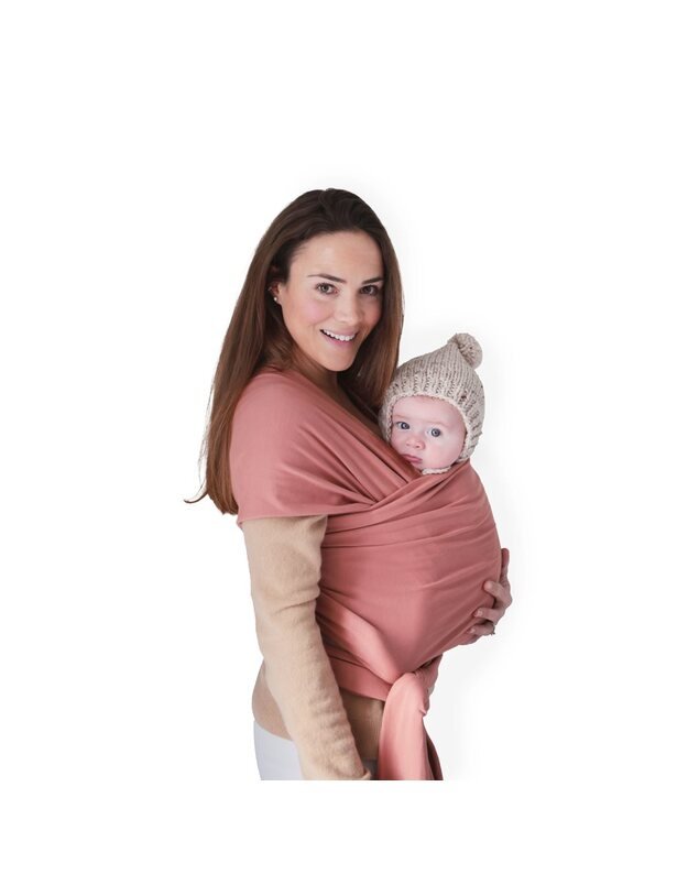 Mushie baby carrier wrap Cedar