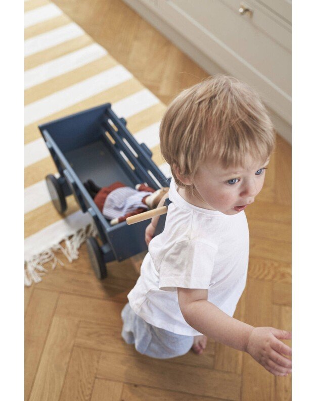 Kid's Concept lėlės ar meškiuko vežimėlis CARL LARSSON, mėlynas 6