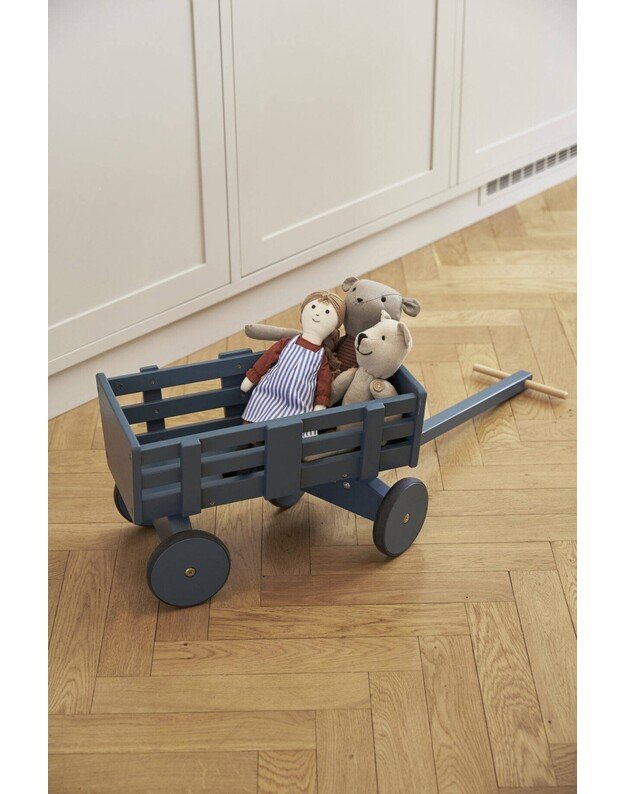 Kid's Concept lėlės ar meškiuko vežimėlis CARL LARSSON, mėlynas 4