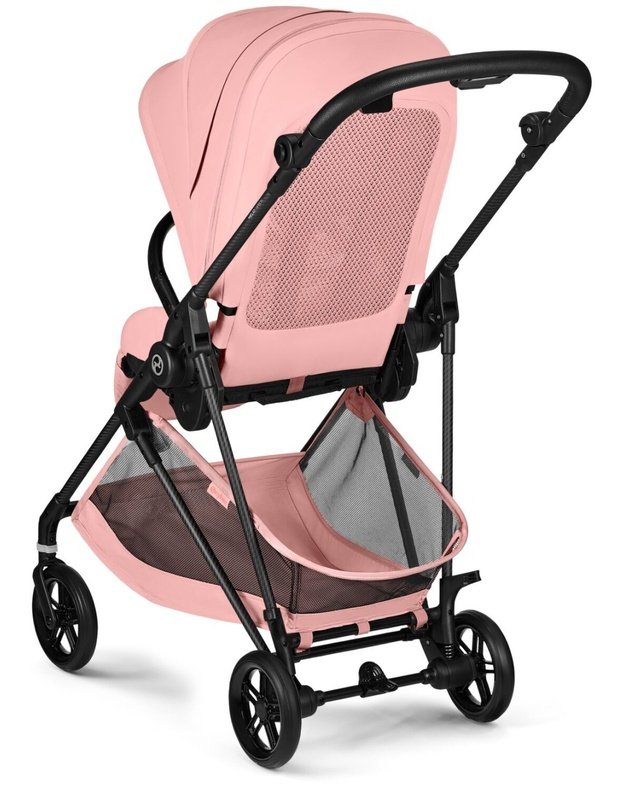 Cybex Melio Carbon pastaigu rati Candy Pink