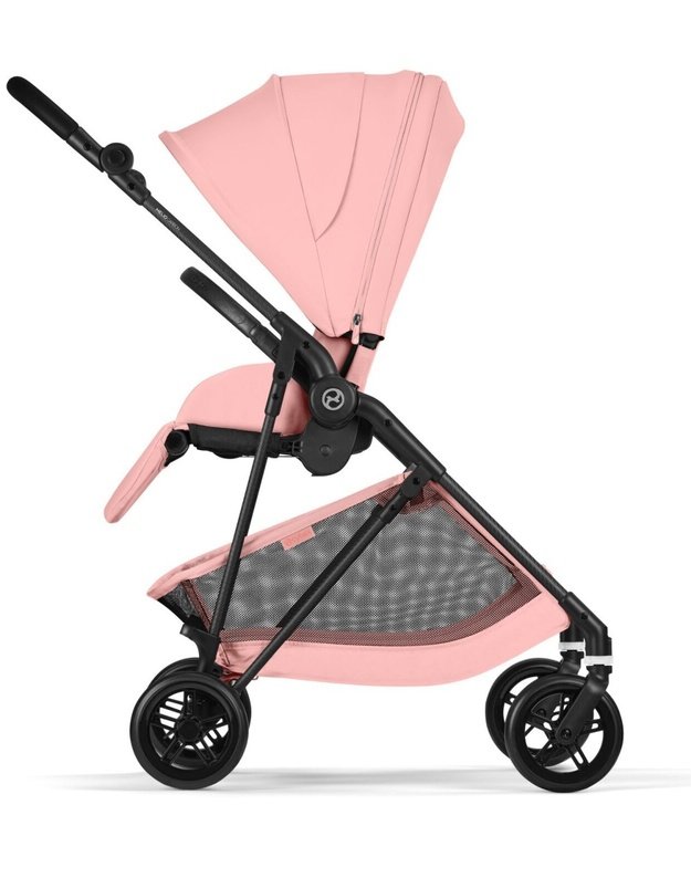Cybex Melio Carbon pastaigu rati Candy Pink
