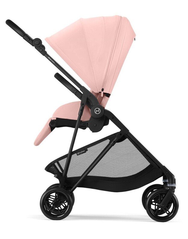 Cybex vežimėlis Melio Carbon Candy Pink, rausvas 4