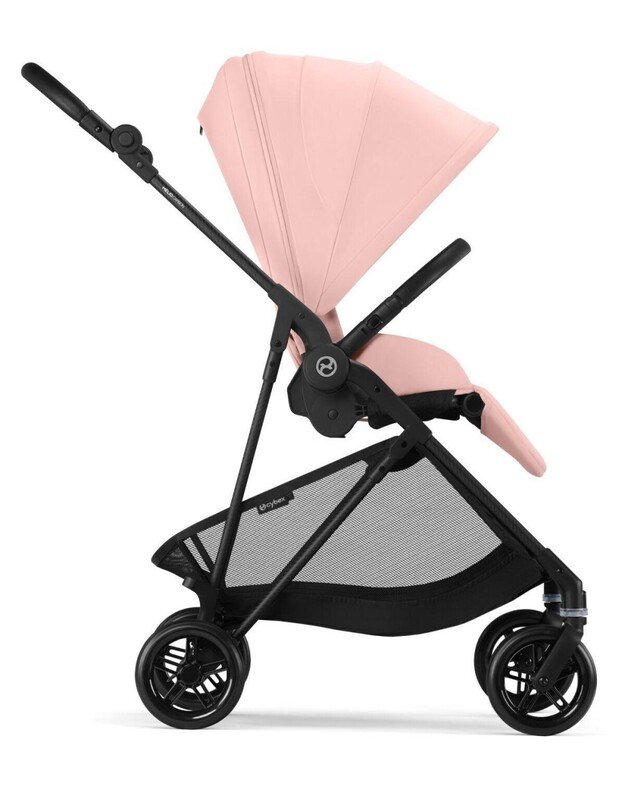Cybex vežimėlis Melio Carbon Candy Pink, rausvas 3