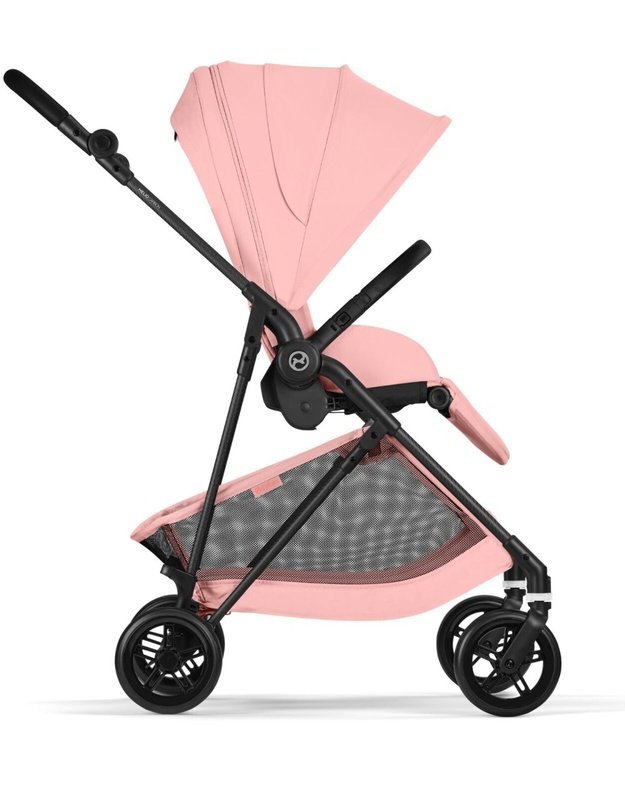 Cybex Melio Carbon pastaigu rati Candy Pink