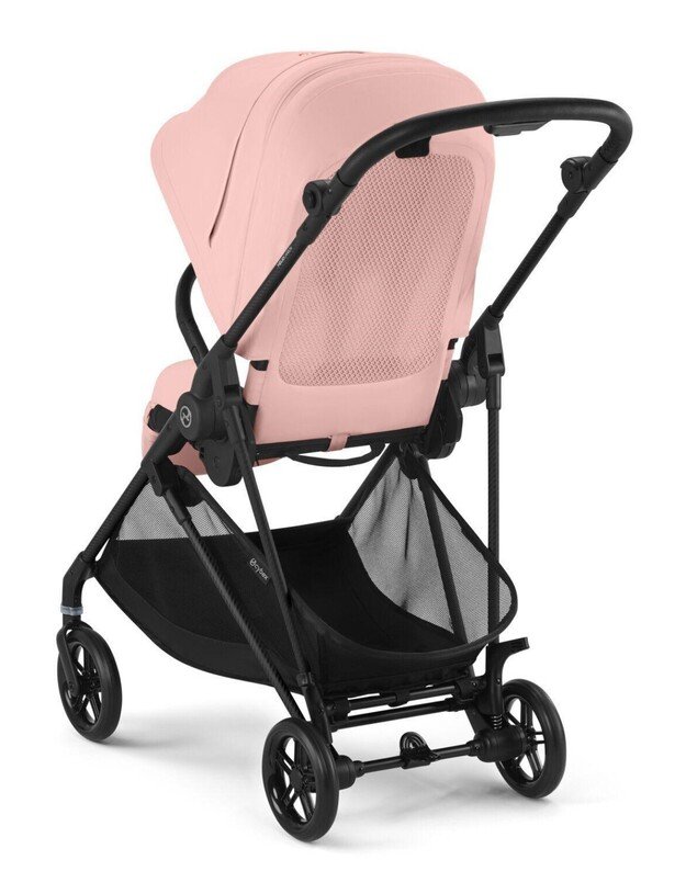 Cybex vežimėlis Melio Carbon Candy Pink, rausvas 5
