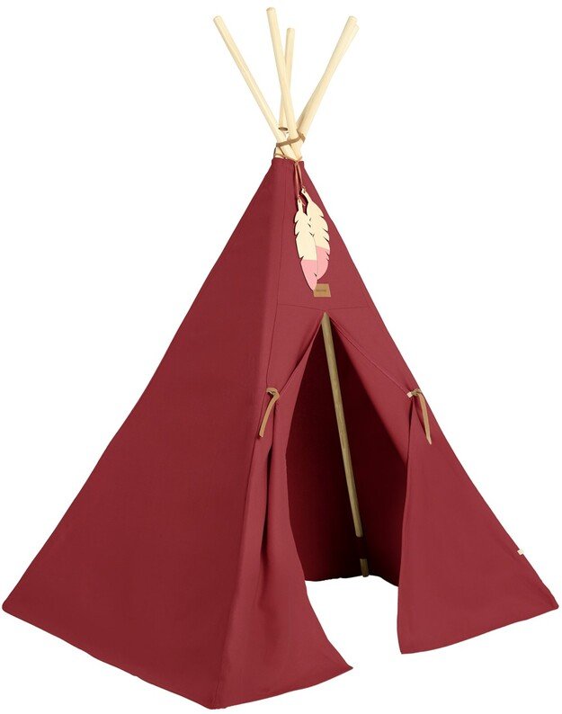 Nobodinoz palapinė (tipis) NEVADA TIPI BURNT RED