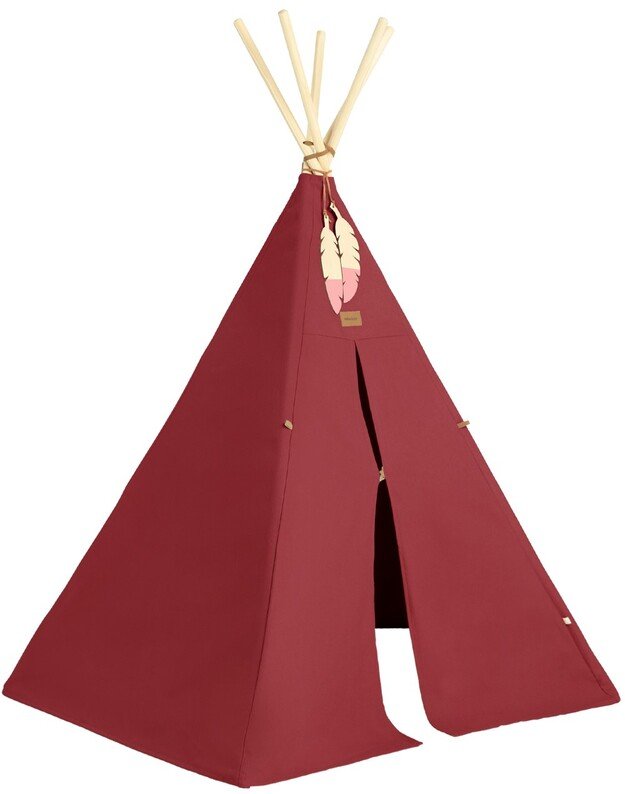 Nobodinoz palapinė (tipis) NEVADA TIPI BURNT RED 1