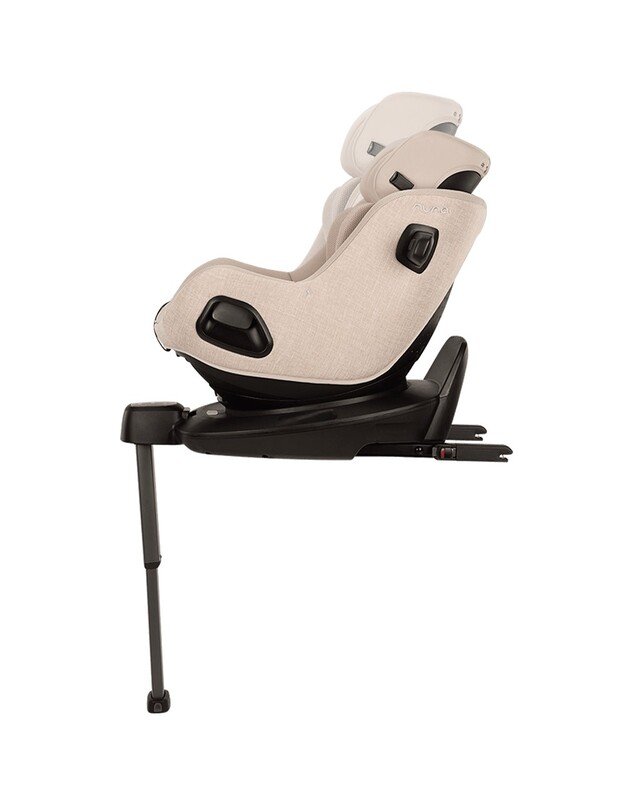 Nuna autokėdutė Pruu Aire 40-105cm Biscotti, smėlio spalvos 4