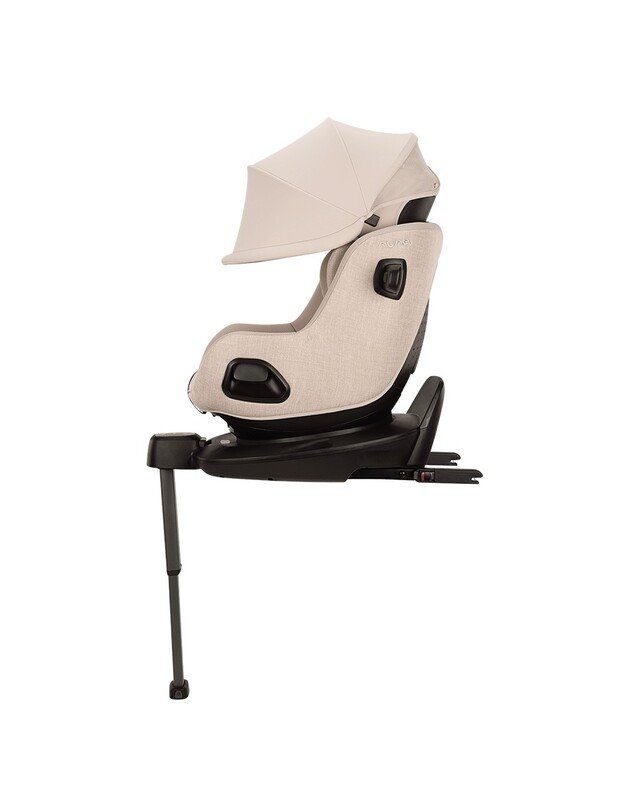 Nuna autokėdutė Pruu Aire 40-105cm Biscotti, smėlio spalvos 6