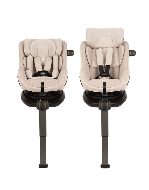 Nuna autokėdutė Pruu Aire 40-105cm Biscotti, smėlio spalvos 1