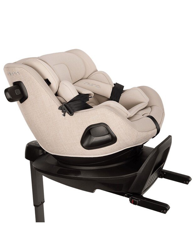 Nuna autokėdutė Pruu Aire 40-105cm Biscotti, smėlio spalvos 10