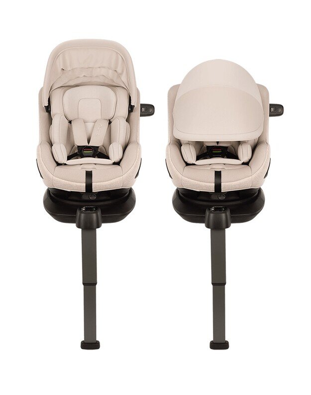 Nuna autokėdutė Pruu Aire 40-105cm Biscotti, smėlio spalvos 2