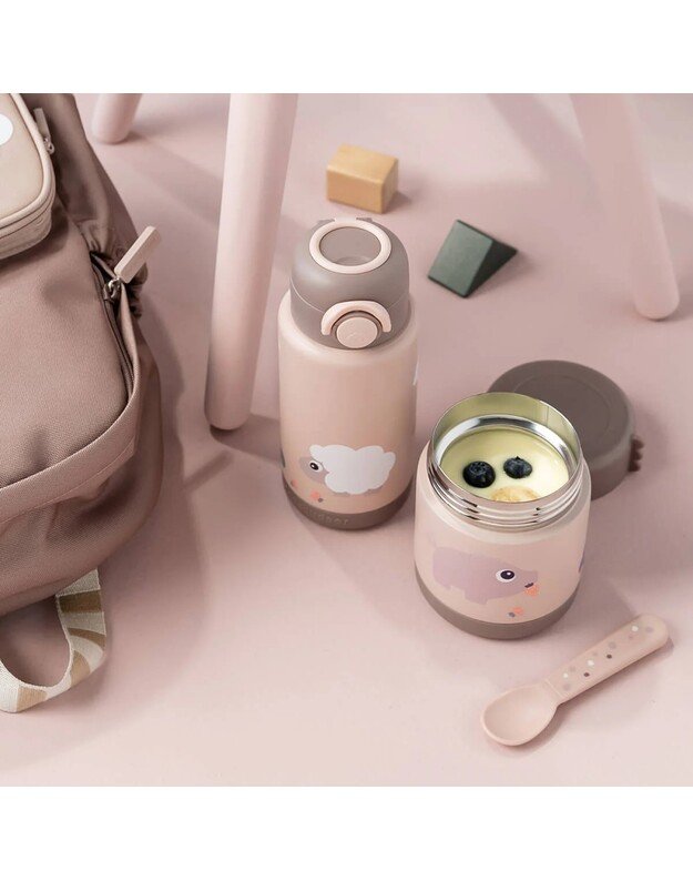 Done by Deer maisto termosas Playground, 300ml, rausvas 3