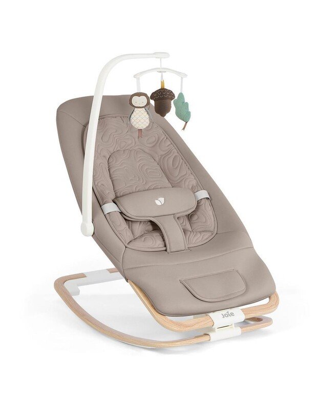 Joie rocker Dreamer Strata Dune Wood