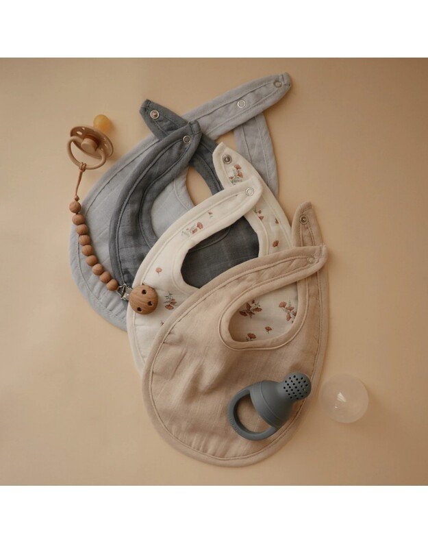 Mushie muslino seilinukai Tradewinds/Baby Blue, 2vnt