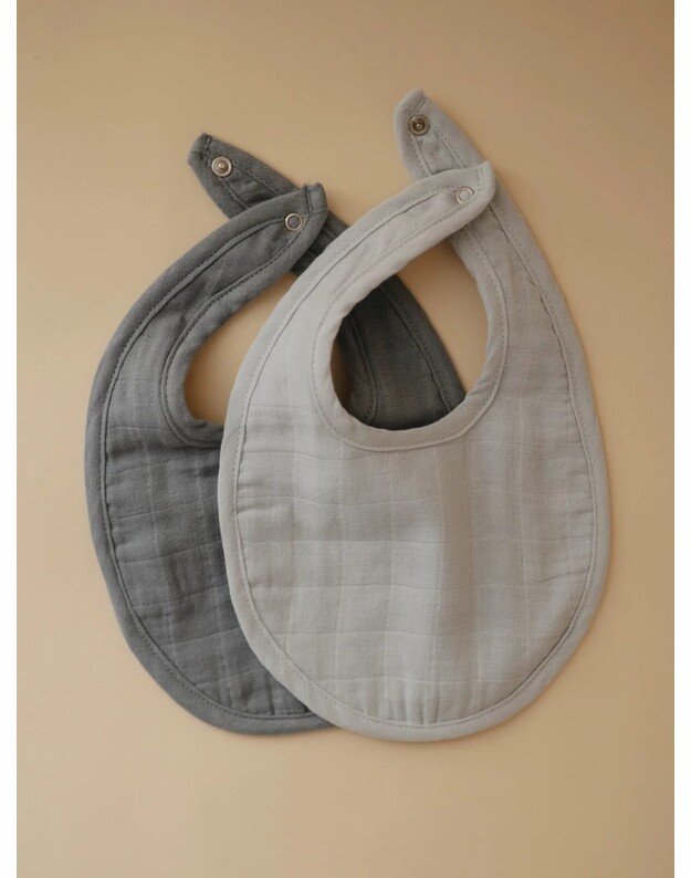 Mushie muslino seilinukai Tradewinds/Baby Blue, 2vnt