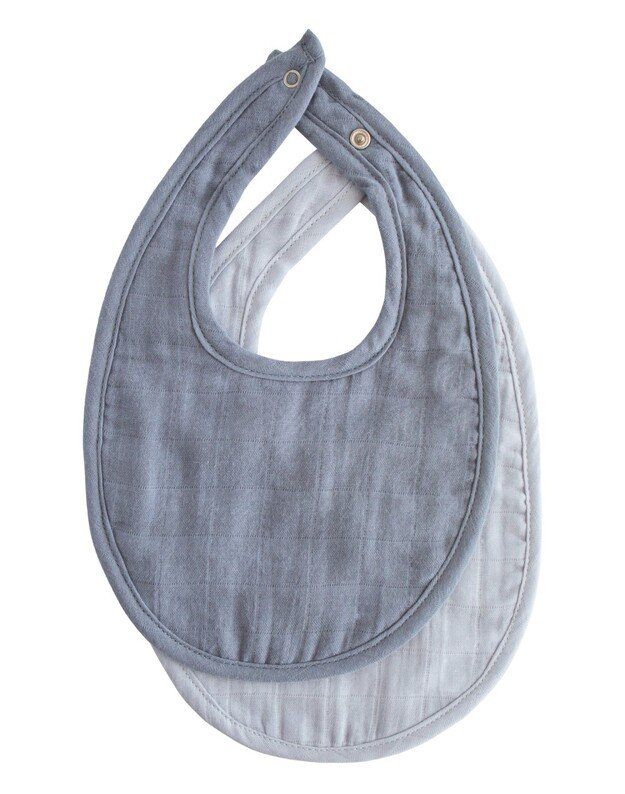 Mushie muslino seilinukai Tradewinds/Baby Blue, 2vnt