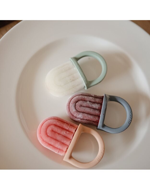 Mushie toddler ice pop tray Tradewinds